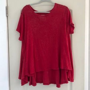 Oversized free people shirt
